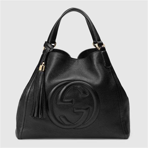 blac gucci bag|gucci black bag outlet.